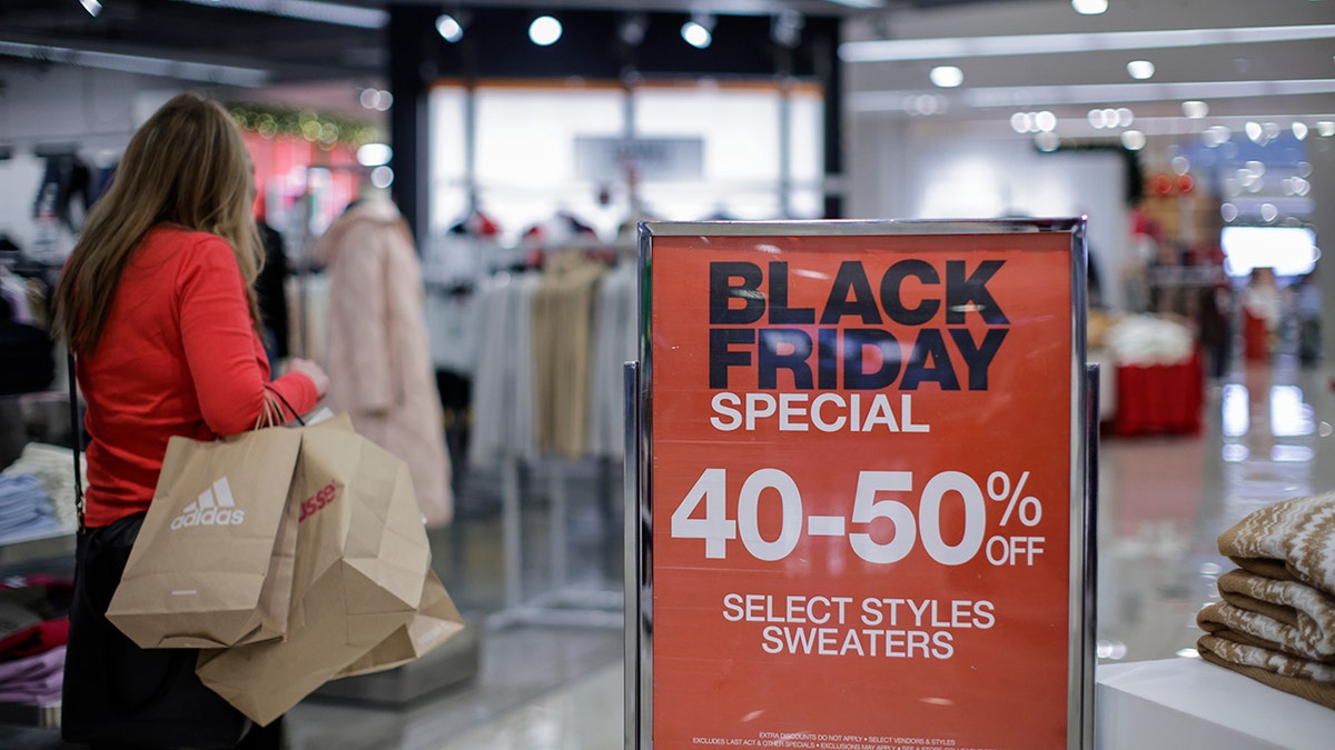 woman shopping in store