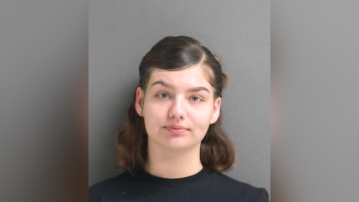 Zehra Percy emotionless in a Florida booking picture