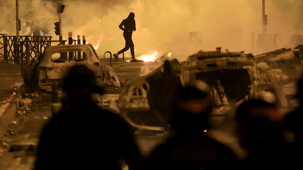 Merzouk riot scene